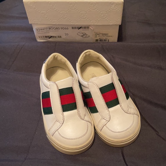 Gucci Baby/Kids Shoes White - Picture 2 of 4
